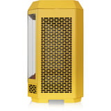 Thermaltake The Tower 250 boîtier mini tower Jaune | 2x USB-A | 1x USB-C | Verre Trempé