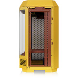 Thermaltake The Tower 250 boîtier mini tower Jaune | 2x USB-A | 1x USB-C | Verre Trempé