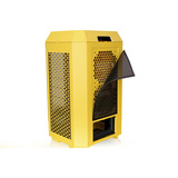 Thermaltake The Tower 250 boîtier mini tower Jaune | 2x USB-A | 1x USB-C | Verre Trempé