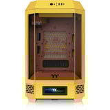 Thermaltake The Tower 250 boîtier mini tower Jaune | 2x USB-A | 1x USB-C | Verre Trempé