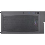 Thermaltake Versa T26 TG ARGB Midi Tower Noir, boîtier pc Noir | 2x USB-A | RGB | Verre Trempé