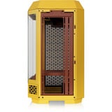 Thermaltake  boîtier mini tower Jaune | 2x USB-A | 1x USB-C | Verre Trempé