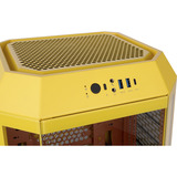 Thermaltake  boîtier mini tower Jaune | 2x USB-A | 1x USB-C | Verre Trempé