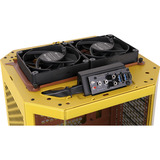 Thermaltake  boîtier mini tower Jaune | 2x USB-A | 1x USB-C | Verre Trempé