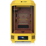 Thermaltake  boîtier mini tower Jaune | 2x USB-A | 1x USB-C | Verre Trempé