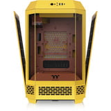 Thermaltake  boîtier mini tower Jaune | 2x USB-A | 1x USB-C | Verre Trempé