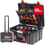 Wiha Set d'outils XL 2 Trolley electric Noir/Rouge