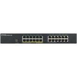 Zyxel GS1900-24EP Géré L2 Gigabit Ethernet (10/100/1000) Connexion Ethernet, supportant l'alimentation via ce port (PoE) Noir, Switch Géré, L2, Gigabit Ethernet (10/100/1000), Full duplex, Connexion Ethernet, supportant l'alimentation via ce port (PoE), Grille de montage