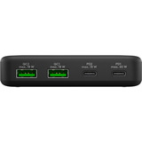 goobay Chargeur de bureau multiport USB-C, PD, GaN, 65 watts Noir
