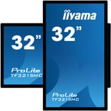 iiyama ProLite TF3215MC-B2 31.5" Moniteur tactile Noir, 1x DisplayPort, 1x HDMI, 1x VGA