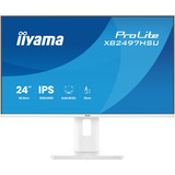 iiyama ProLite XB2497HSU-W1 23.8" Moniteur Blanc (mat), 1x DisplayPort, 1x HDMI, 2x USB-C, 2x USB-A, 120 Hz, 60,5 cm (23.8"), 1920 x 1080 pixels, Full HD, LED, 4 ms, Blanc