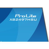 iiyama ProLite XB2497HSU-W1 23.8" Moniteur Blanc (mat), 1x DisplayPort, 1x HDMI, 2x USB-C, 2x USB-A, 120 Hz, 60,5 cm (23.8"), 1920 x 1080 pixels, Full HD, LED, 4 ms, Blanc
