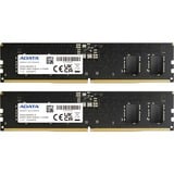 ADATA AD5U48008G-DT module de mémoire 16 Go 2 x 8 Go DDR5 288-pin DIMM, Mémoire vive Noir, 16 Go, 2 x 8 Go, DDR5, 4800 MHz, 288-pin DIMM