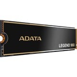 ADATA LEGEND 960 4 To M.2 PCI Express 4.0 NVMe 3D NAND SSD Gris foncé/Or, 4 To, M.2, 7400 Mo/s