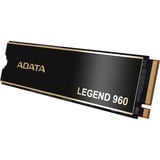 ADATA LEGEND 960 4 To M.2 PCI Express 4.0 NVMe 3D NAND SSD Gris foncé/Or, 4 To, M.2, 7400 Mo/s