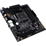 ASUS TUF GAMING B550M-PLUS WIFI II AMD B550 Emplacement AM4 micro ATX carte mère socket AM4 AMD, Emplacement AM4, AMD Ryzen™ 3, AMD Ryzen™ 5, AMD Ryzen™ 7, AMD Ryzen™ 9 de 3e génération, AMD Ryzen 9 5th Gen, Emplacement AM4, DDR4-SDRAM, 128 Go