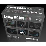 Aerocool Cylon 600W alimentation  Noir