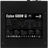 Aerocool Cylon 600W alimentation  Noir