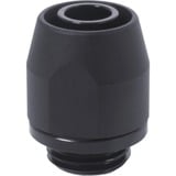 Alphacool Alpha HF c Fitt TPV Me 12,7/7,6mm str bk, Connecteur Noir