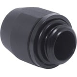 Alphacool Alpha HF c Fitt TPV Me 12,7/7,6mm str bk, Connecteur Noir