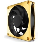 Alphacool Apex Stealth Metal Power, Ventilateur de boîtier Or/Noir, Connecteur PWM à 4 broches pour le ventilateur