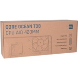 Alphacool Core Ocean T38 AIO 420mm, Watercooling Noir