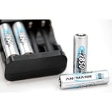 Ansmann 5035202 pile domestique Batterie rechargeable AA Hybrides nickel-métal (NiMH) Bleu, Batterie rechargeable, AA, Hybrides nickel-métal (NiMH), 1,2 V, 2 pièce(s), 2850 mAh