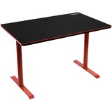 Arozzi Arena Leggero Rouge, Bureau gaming Rouge/Noir, Droit, Forme rectangulaire, Panneaux MDF, Acier, Microfibre, Rouge