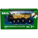 BRIO Goldene Batterielok mit Licht und Sound, Jeu véhicule Goldene Batterielok mit Licht und Sound, 0,3 an(s)