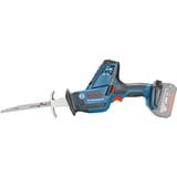 Bosch GSA 18 V-LI C Professional Noir, Bleu, Rouge, Scie sabre Bleu/Noir, Noir, Bleu, Rouge, 2,1 cm, 20 cm, 10 cm, 93 dB, 82 dB
