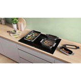 Bosch HEZ9FF040 pièce et accessoire de four Ensemble de cuisson Acier inoxydable, Set de louche Acier inoxydable/Noir, Ensemble de cuisson, Bosch, Four, Acier inoxydable, 3 pièce(s)