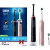 Braun Oral-B Pro 3 3900N Gift Edition, Brosse a dents electrique Noir/Rose