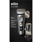 Braun Series 9 Pro 9425s Rasoir à grille Tondeuse Métallique Graphite/Argent, Rasoir à grille, Métallique, Chargement, Batterie, Lithium-Ion (Li-Ion), 60 min