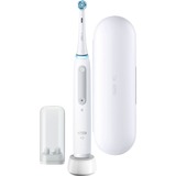 Braun iO Series 4 Quite Adulte Brosse à dents rotative Blanc, Brosse a dents electrique Blanc, Adulte, Brosse à dents rotative, Soin quotidien, Sensible, Super sensitive, Blanc, Blanc, Rond