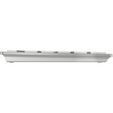 CHERRY DW 9100 SLIM clavier Souris incluse Universel RF sans fil + Bluetooth QWERTY Anglais américain Argent set de bureau Blanc, Layout EU (QWERTY), Technologie SX, 100%, Sans fil, RF sans fil + Bluetooth, QWERTY, Argent, Souris incluse