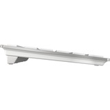 CHERRY DW 9100 SLIM clavier Souris incluse Universel RF sans fil + Bluetooth QWERTY Anglais américain Argent set de bureau Blanc, Layout EU (QWERTY), Technologie SX, 100%, Sans fil, RF sans fil + Bluetooth, QWERTY, Argent, Souris incluse