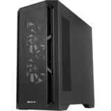 Chieftec APEX AIR GA-01B-M-OP ATX Midi Tower Noir, boîtier pc Noir | 2x USB-A | 1x USB-C | RGB | Window