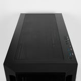 Chieftec APEX AIR GA-01B-M-OP ATX Midi Tower Noir, boîtier pc Noir | 2x USB-A | 1x USB-C | RGB | Window