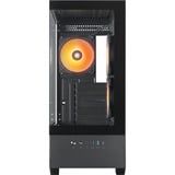 Chieftec  boîtier midi tower Noir | 2x USB-A | 1x USB-C | RGB | Window