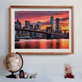 Clementoni High Quality Collection 1500 pièces - East river at Dusk, Puzzle 1500 pièce(s), Ville, 10 an(s)