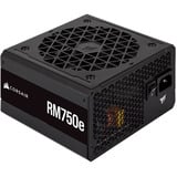 Corsair RM750e 80 Plus Gold Reconditionné alimentation  modulaire 750 watt Noir, 1x 12V-2x6, 1x PCIe