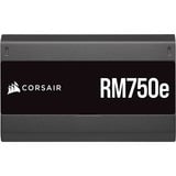 Corsair RM750e 80 Plus Gold Reconditionné alimentation  modulaire 750 watt Noir, 1x 12V-2x6, 1x PCIe