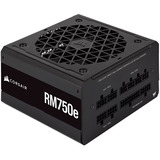 Corsair RM750e 80 Plus Gold Reconditionné alimentation modulaire 750 watt Noir, 1x 12V-2x6, 1x PCIe