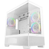 DeepCool CG380 3F WH boîtier midi tower Blanc | 2x USB-A | 1x USB-C | RGB | Verre trempé
