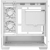 DeepCool CG380 3F WH boîtier midi tower Blanc | 2x USB-A | 1x USB-C | RGB | Verre trempé