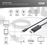 Digitus AK-300333-020-S, Câble Noir
