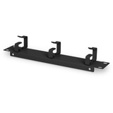 Digitus Panneau de brassage 10" pour armoires réseau et serveurs, Guide-câble Noir