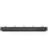 Digitus Panneau de rangement pour câbles avec supports en acier pour armoires de 482,6 mm (19 po), 1U, Guide-câble Noir, 6 mm (19 po), 1U, Panneau de gestion de câbles, Noir, Acier, 1U, Ovale, Chine
