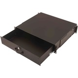 Digitus Tiroir pour clavier pour armoires réseau et armoires serveur Noir, Noir, 25 kg, Turquie, 48,3 cm (19"), 510 mm, 415 mm