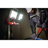 EINHELL Lampe professionnelle sans fil TP-CL 18/3000 Li Set - Solo, 18Volt, Projecteur de chantier Rouge